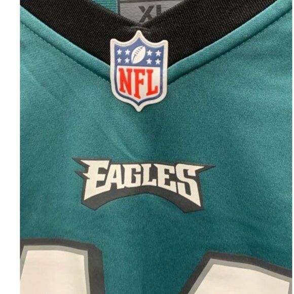 Nike NFL Philadelphia Eagles Carson Wentz Football Jersey - Size XL - Picture 3 of 5